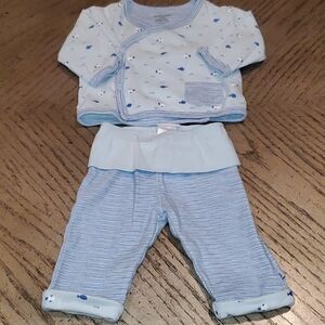 0-3 month boys fish jacket & pants by Absorba